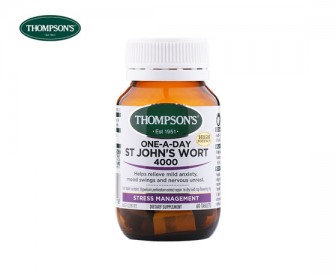 Thompson's 汤普森 圣约翰草精华片4000mg 60粒 Thompson's 汤普森 圣约翰草精华片4000mg 60粒